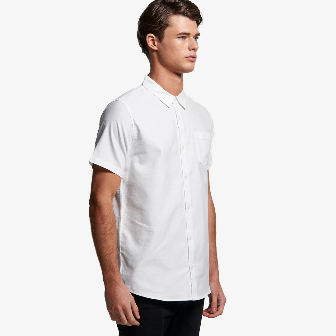 AS Colour Men's Oxford Short Sleeve Shirt - Image 4