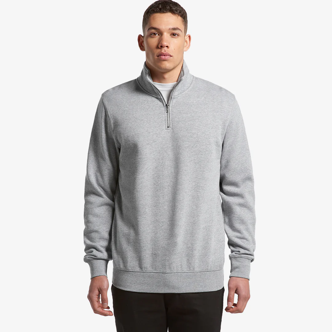AS Colour Men’s Stencil Half Zip Fleece Pullover - Image 2