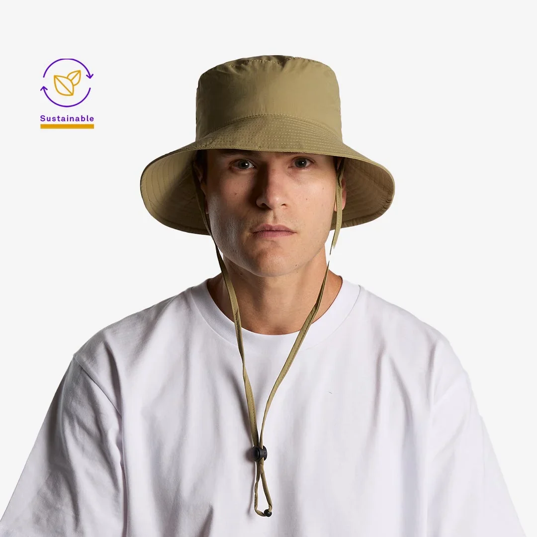 AS Colour Recycled Nylon Wide Brim Bucket Hat - Image 3