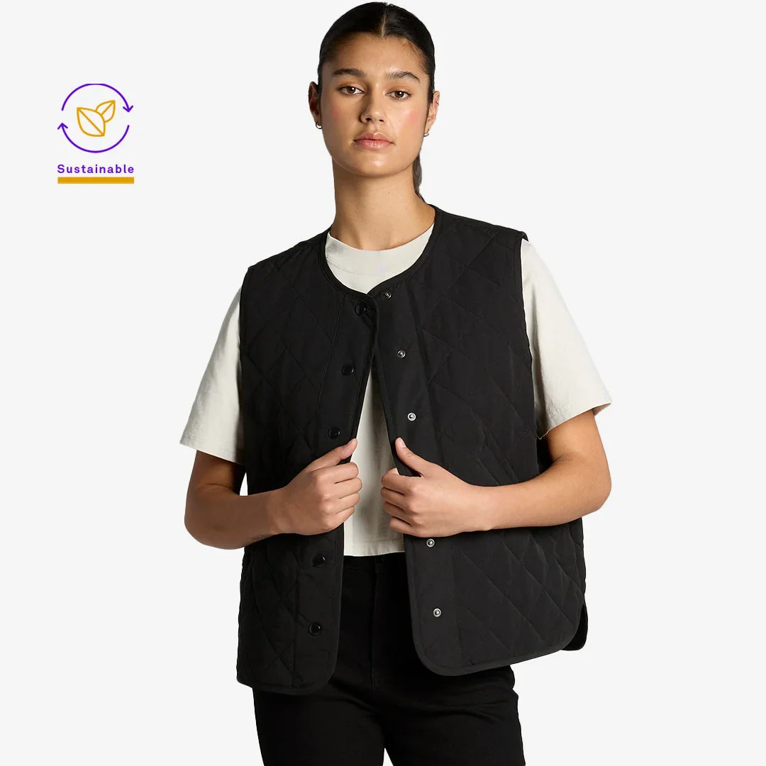 AS Colour Women's Recycled Quilted Vest - Image 2