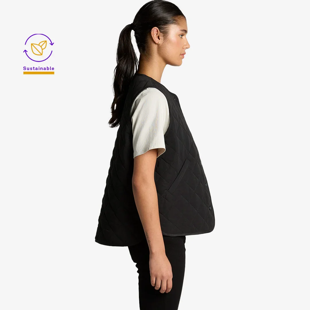 AS Colour Women's Recycled Quilted Vest - Image 3