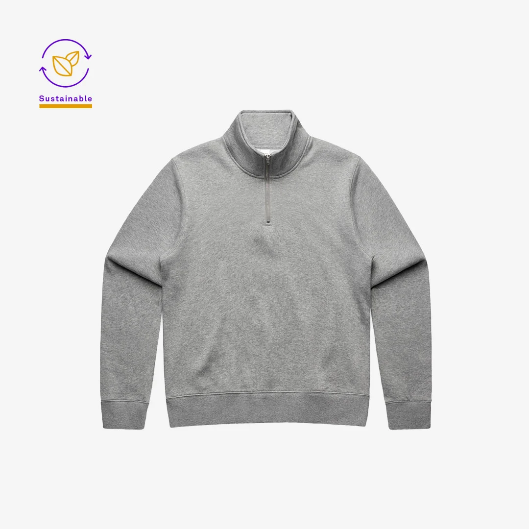 AS Colour Women's Stencil Half Zip Fleece Pullover