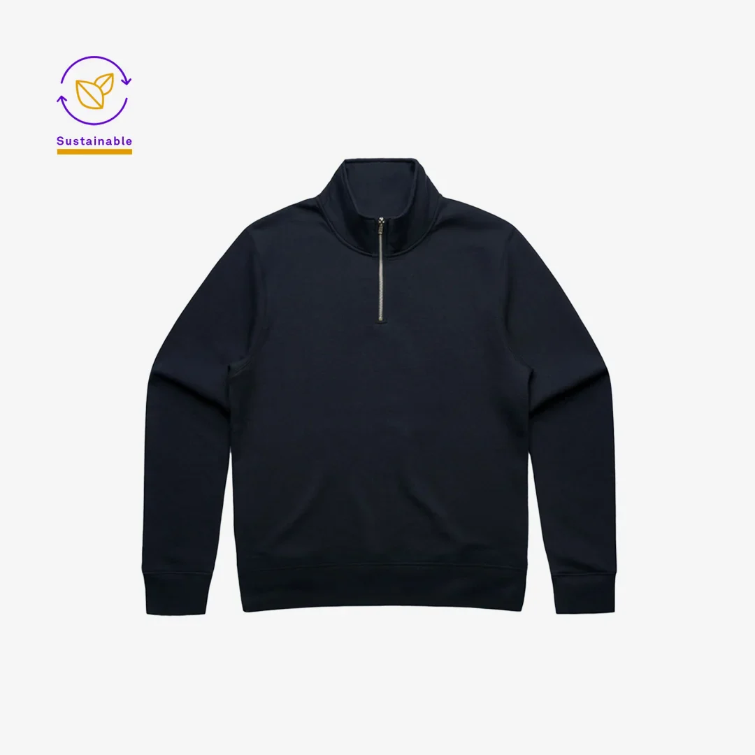 AS Colour Women's Stencil Half Zip Fleece Pullover - Image 10