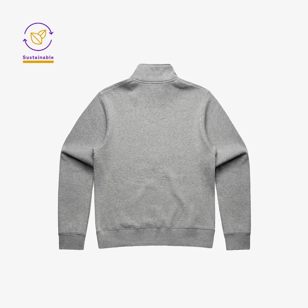 AS Colour Women's Stencil Half Zip Fleece Pullover - Image 3