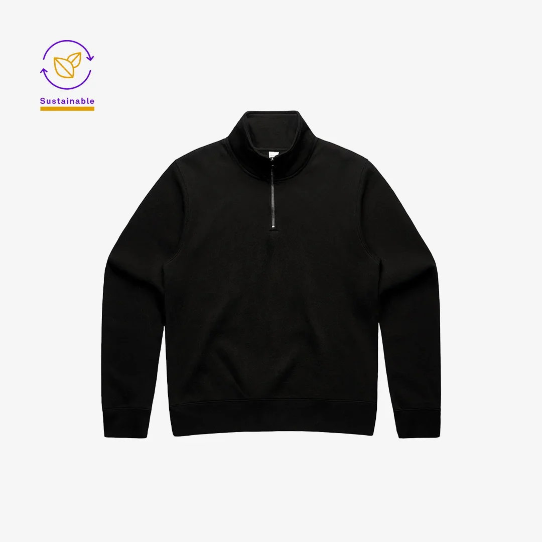 AS Colour Women's Stencil Half Zip Fleece Pullover - Image 6