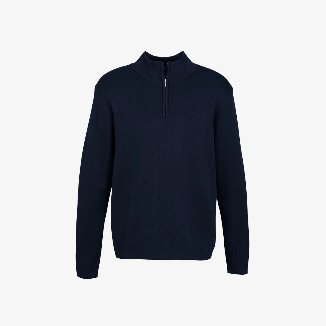 Biz Collection Men's 80/20 Wool-Rich Pullover - Image 3