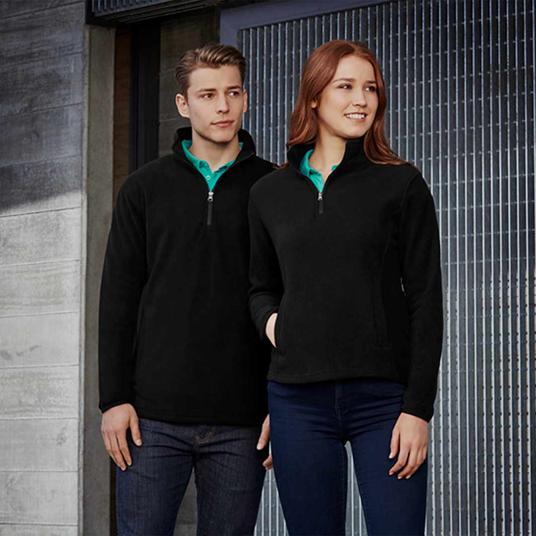 Biz Collection Men's Trinity 1/2 Zip Pullover - Image 5