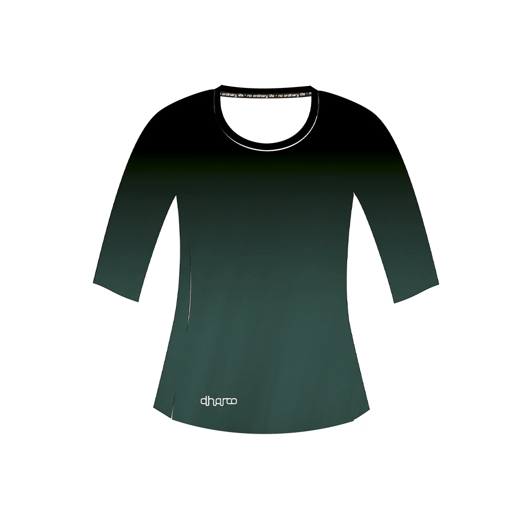 DHaRCO Custom Branded Women's 3/4 Sleeve MTB Jersey - Image 4