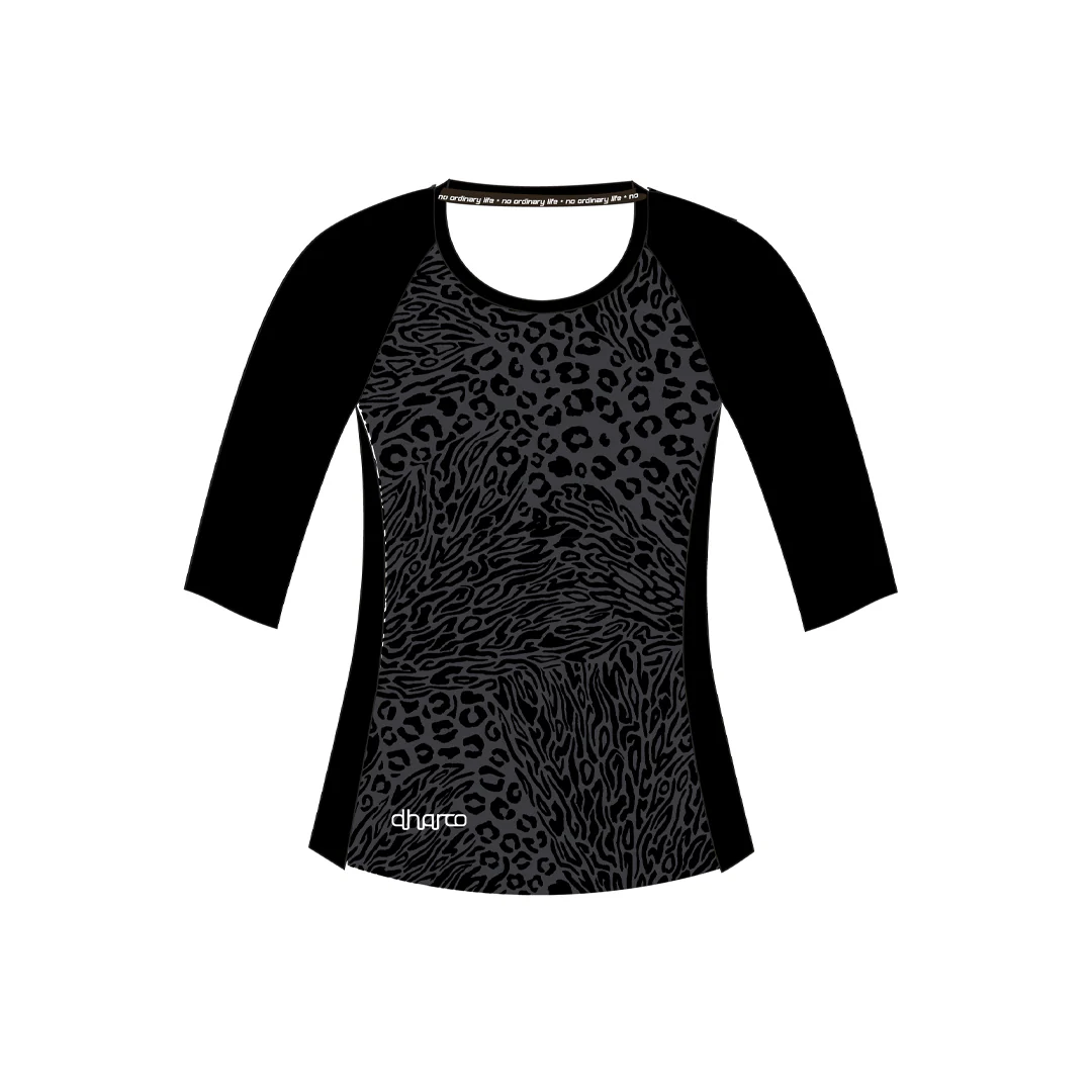 DHaRCO Custom Branded Women's 3/4 Sleeve MTB Jersey - Image 9