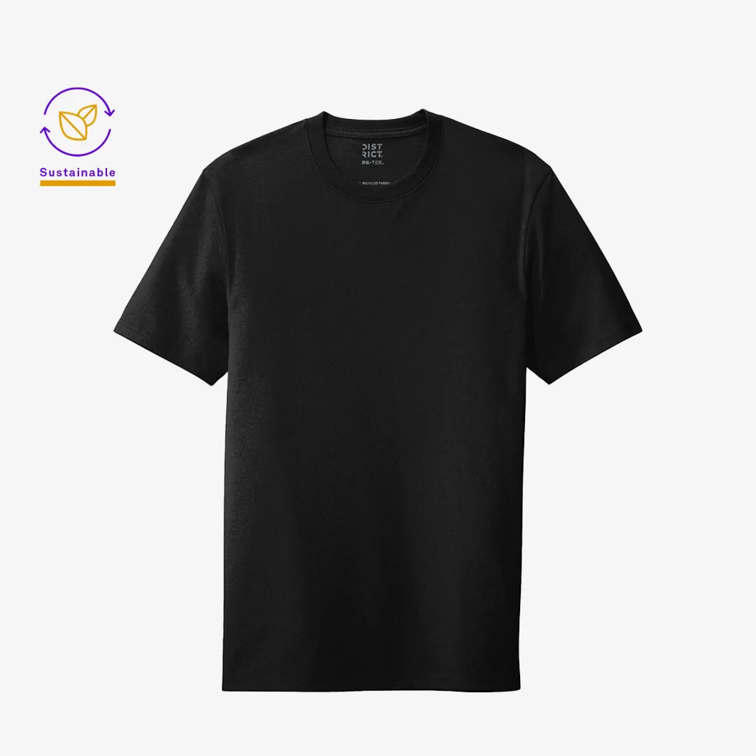 District Men's Recycled Re-Tee Shirt - Image 4