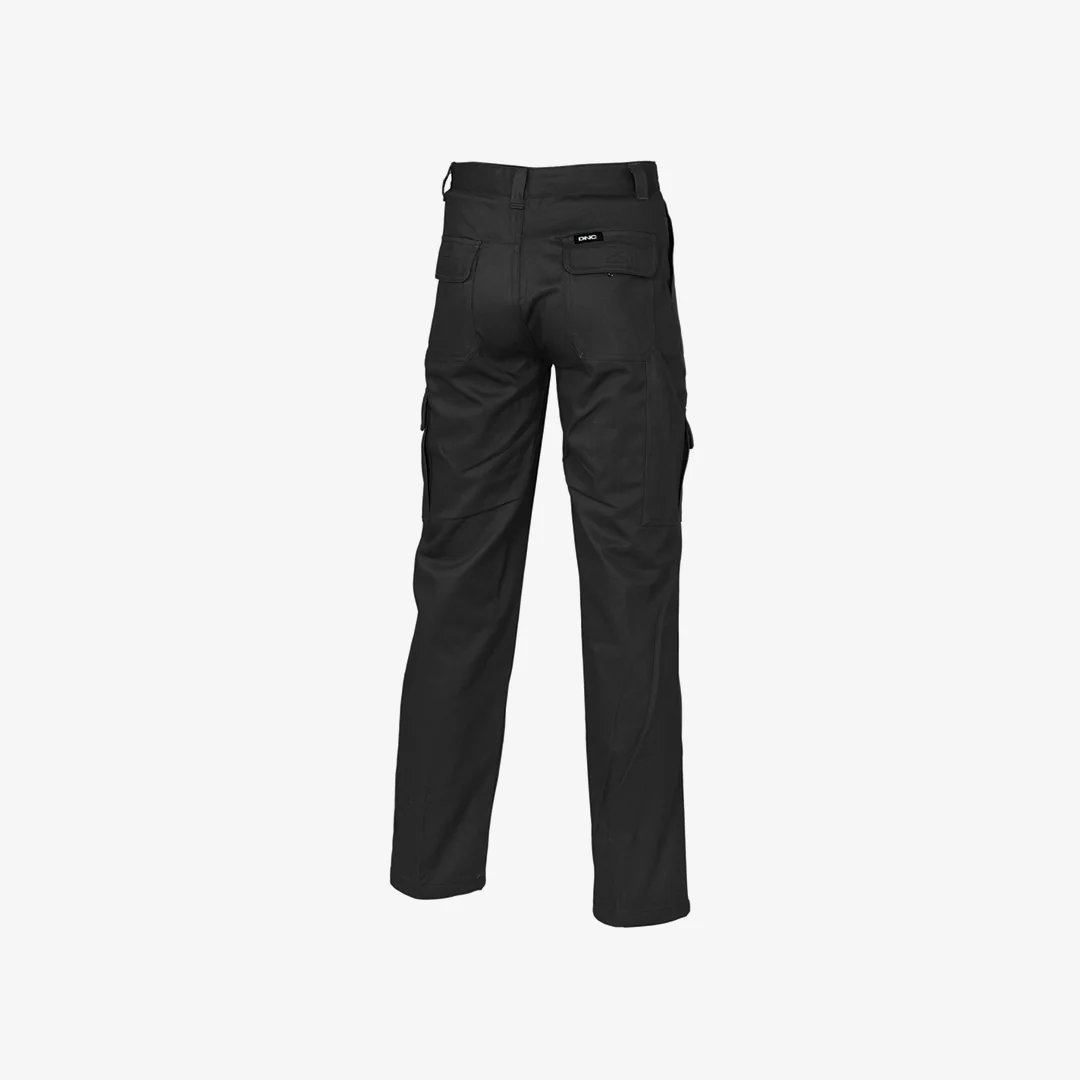 DNC Men's Cotton Drill Cargo Work Pants - Image 2