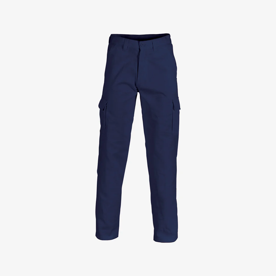 DNC Men's Cotton Drill Cargo Work Pants - Image 3