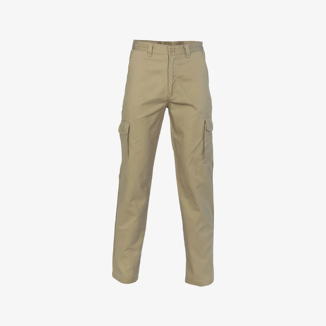 DNC Men's Cotton Drill Cargo Work Pants - Image 7