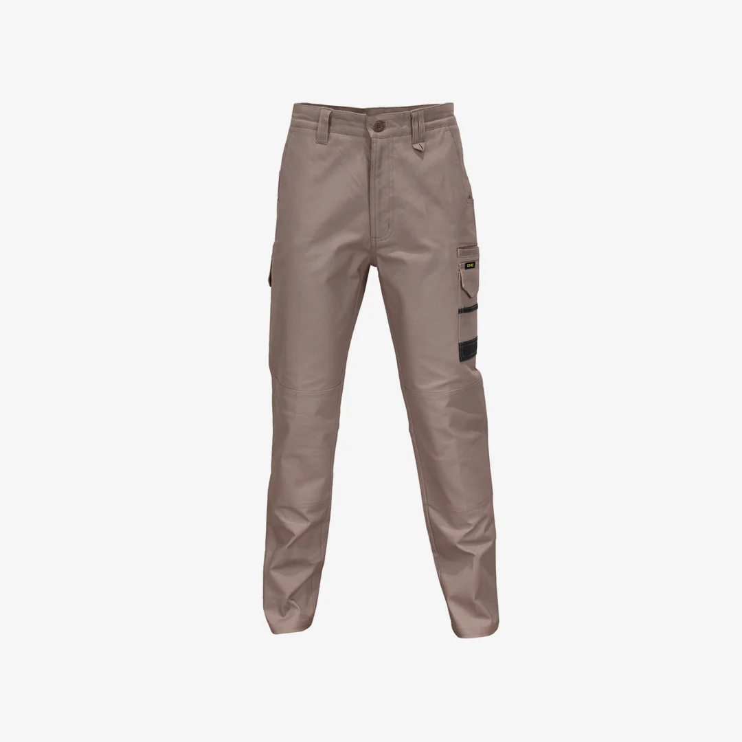 DNC Men's SlimFlex Tradie Cargo Work Pants
