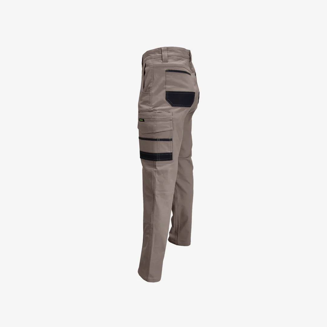 DNC Men's SlimFlex Tradie Cargo Work Pants - Image 3