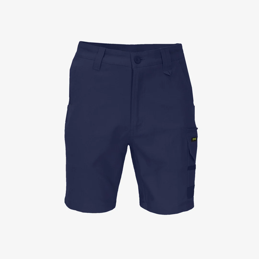 DNC Men's SlimFlex Tradie Cargo Work Shorts - Image 7