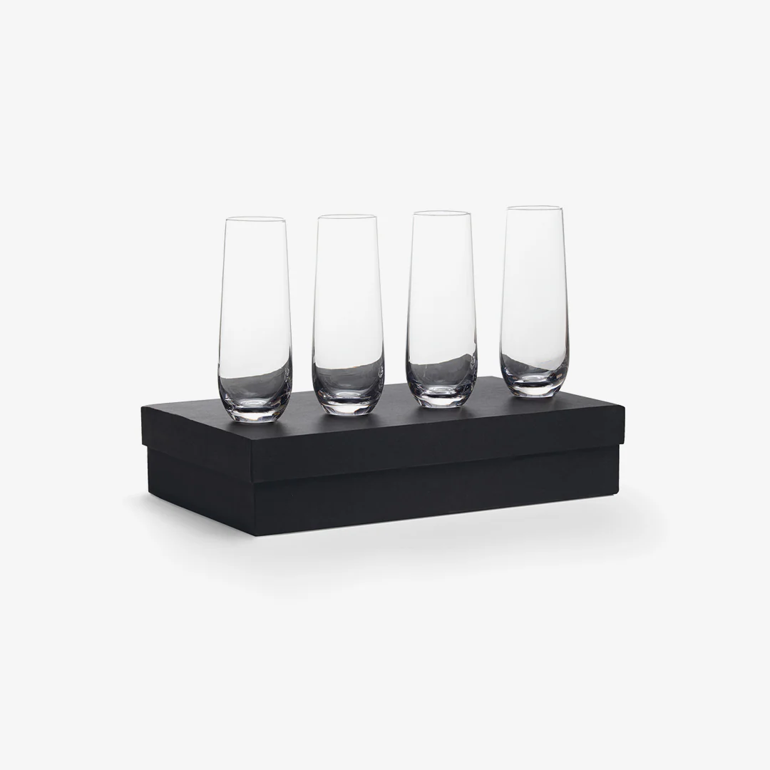 Gear for Life Stemless Champagne Flutes