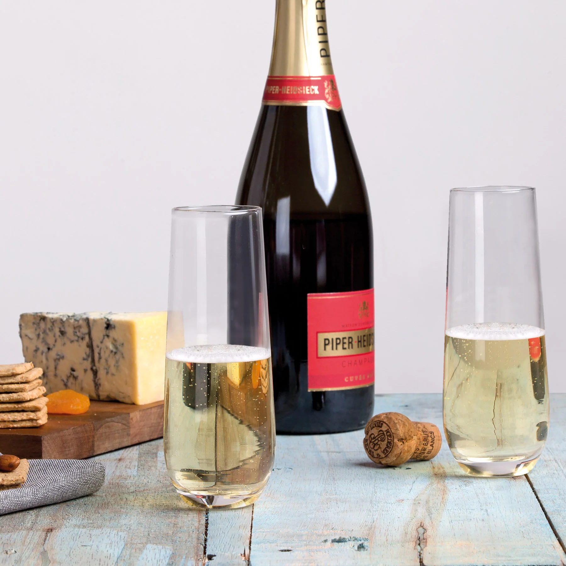 Gear for Life Stemless Champagne Flutes - Image 6