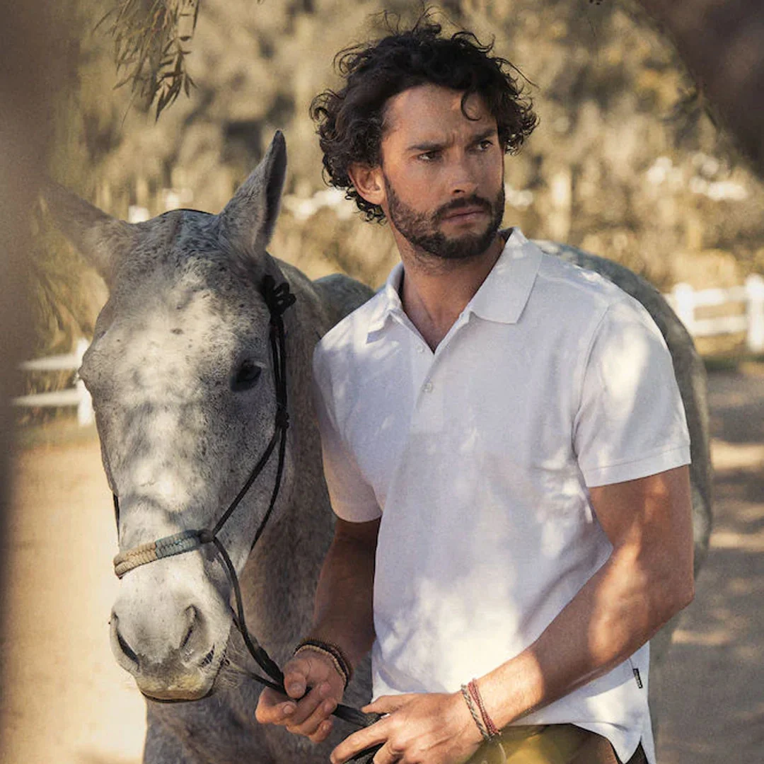 James Harvest Sunset Regular Men's Polo - Image 2