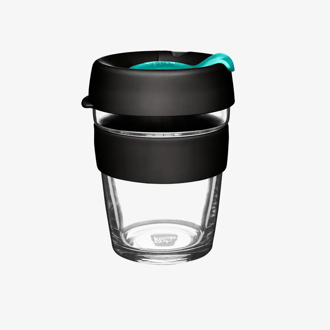 KeepCup Personalised Brew Glass Reusable Coffee Cup 12oz/340ml - Image 4