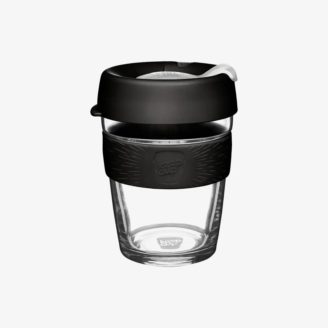 KeepCup Personalised Brew Glass Reusable Coffee Cup 12oz/340ml - Image 5