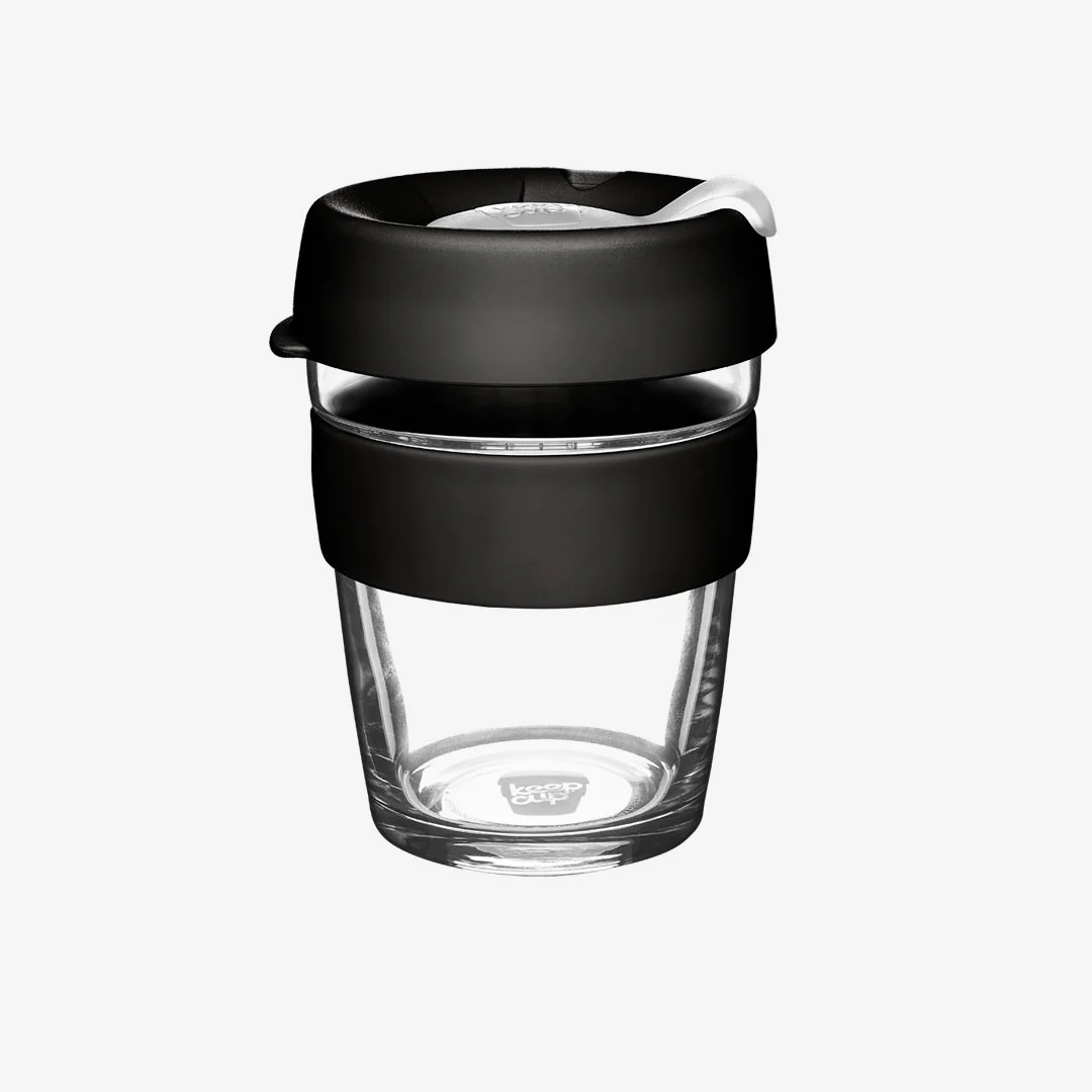 KeepCup Personalised Brew Glass Reusable Coffee Cup 12oz/340ml - Image 6