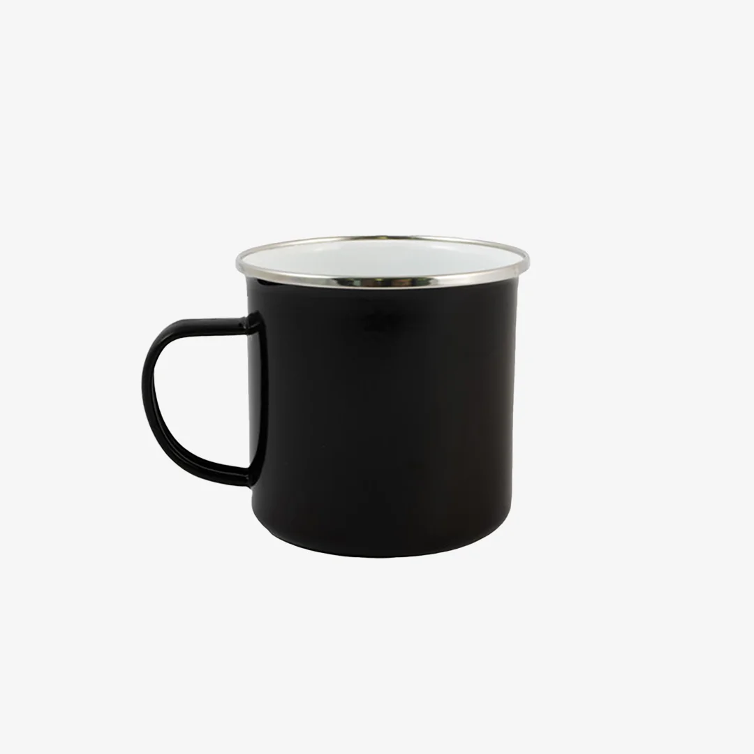 Logo Line 475ml Enamel Camping Mug