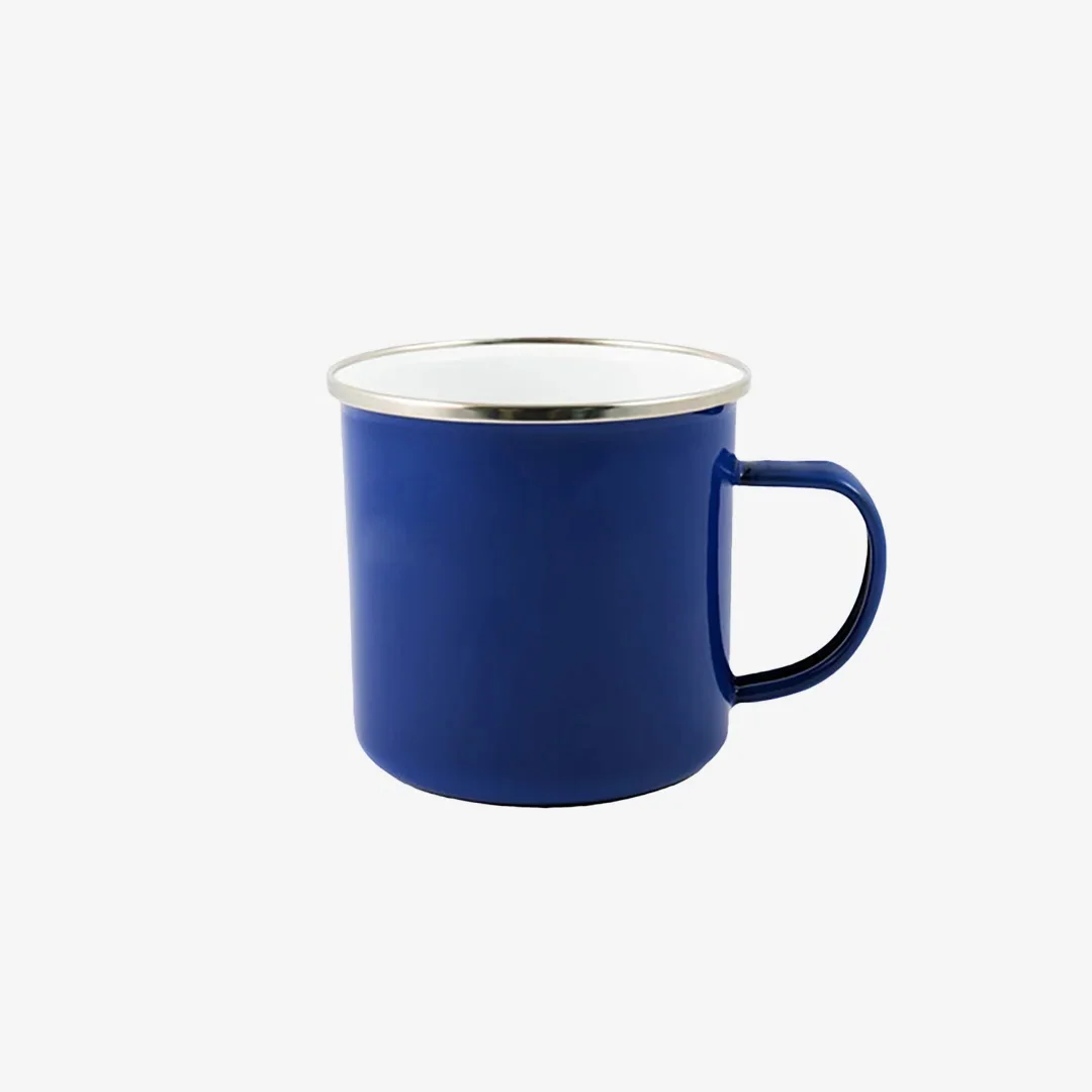 Logo Line 475ml Enamel Camping Mug - Image 10