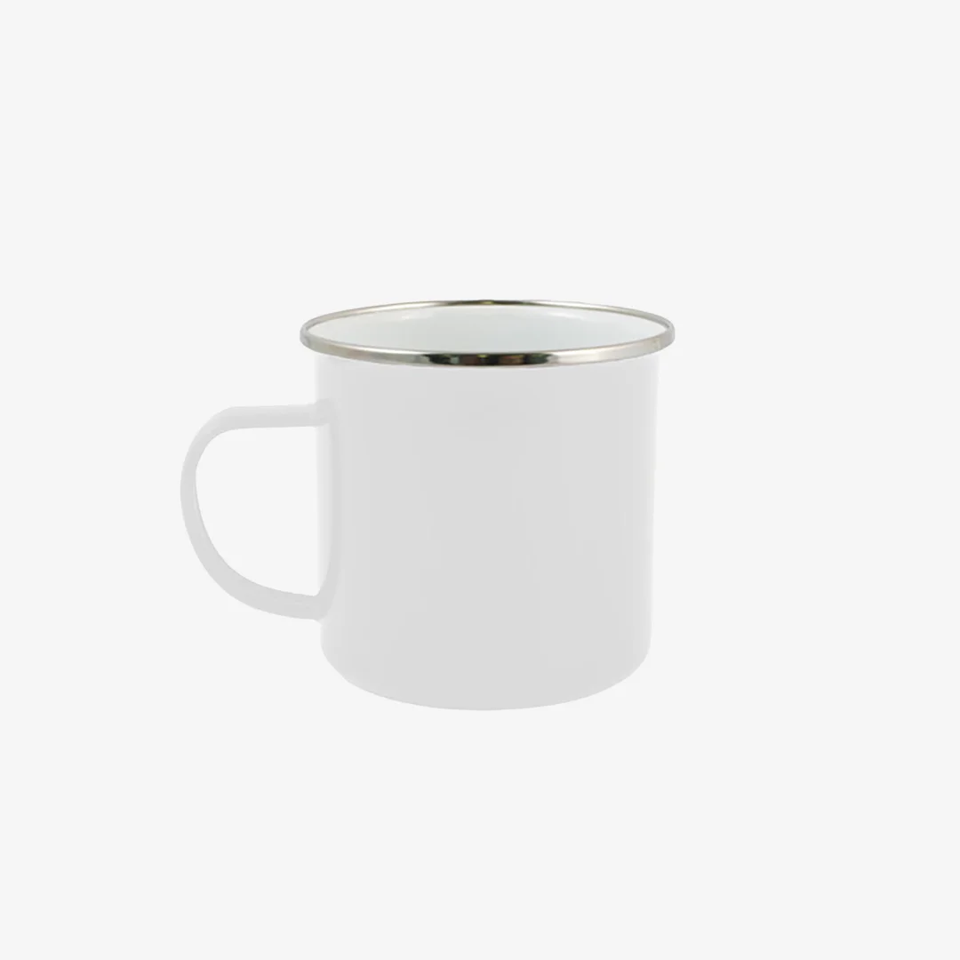 Logo Line 475ml Enamel Camping Mug - Image 11