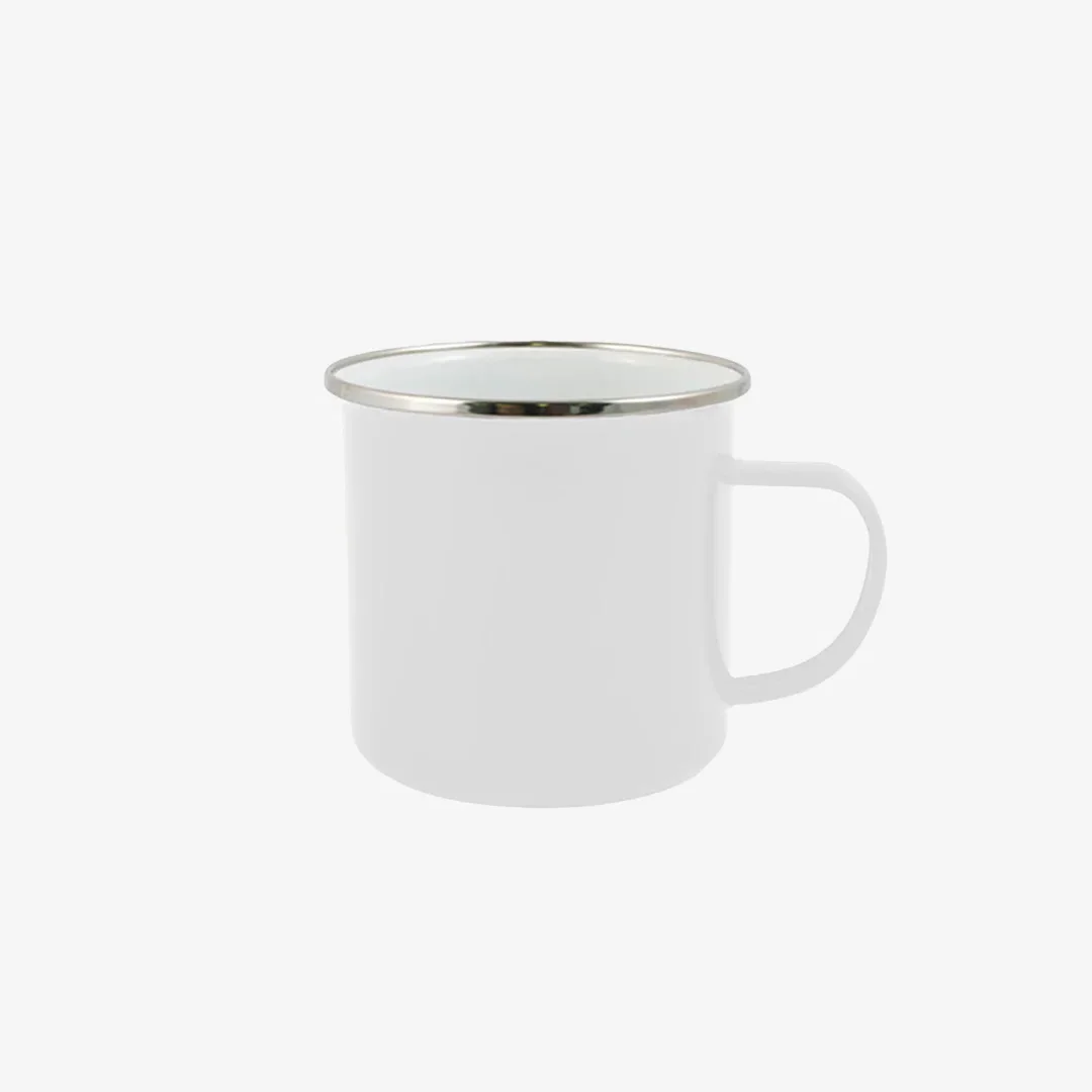 Logo Line 475ml Enamel Camping Mug - Image 12
