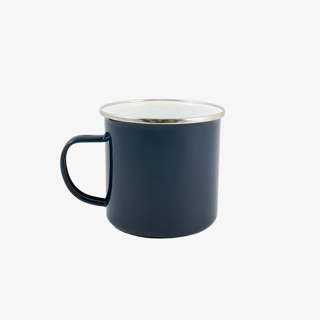 Logo Line 475ml Enamel Camping Mug - Image 5