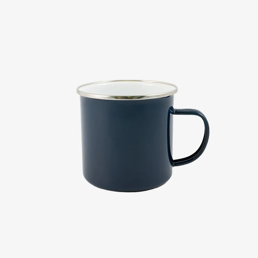Logo Line 475ml Enamel Camping Mug - Image 6
