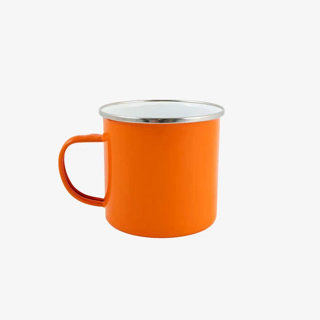 Logo Line 475ml Enamel Camping Mug - Image 7
