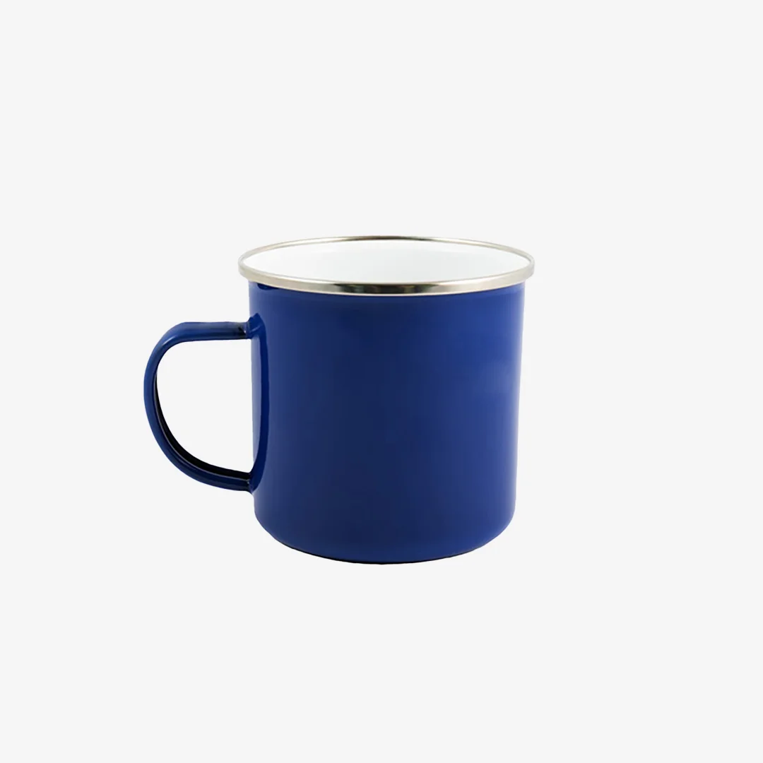 Logo Line 475ml Enamel Camping Mug - Image 9