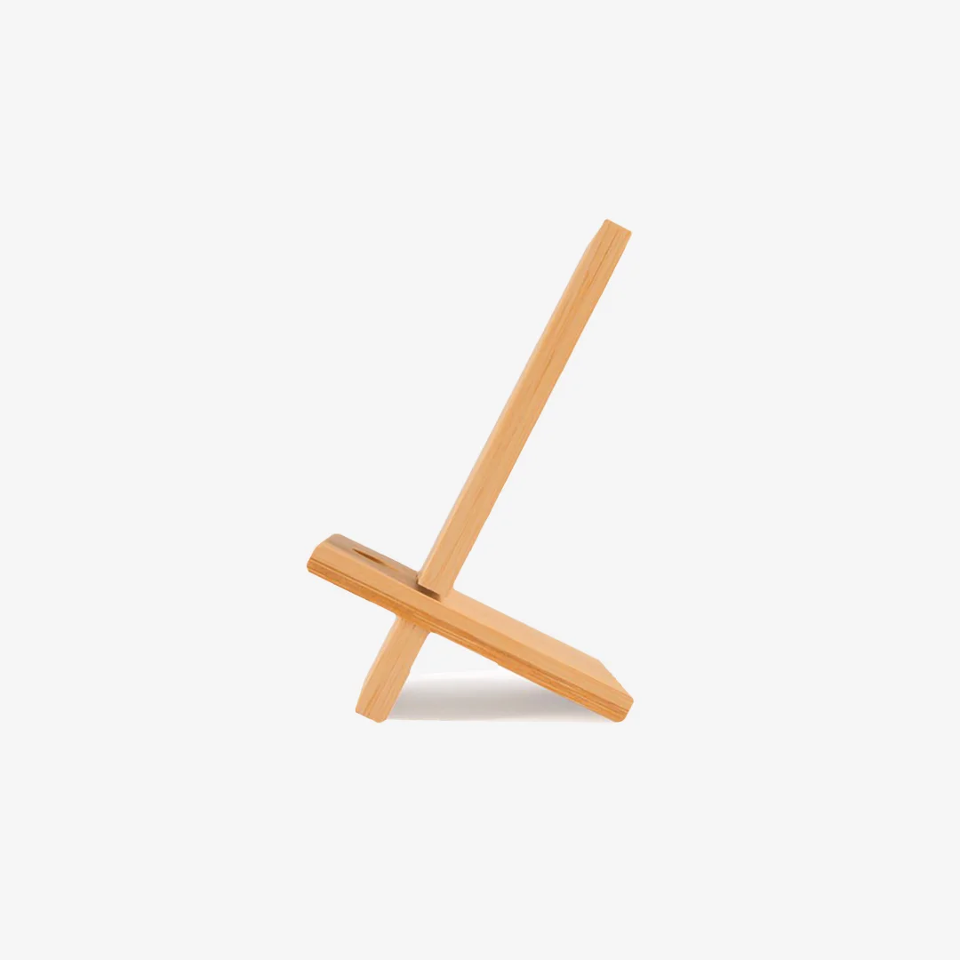 Logo Line Apollo Bamboo Eco Phone Stand - Image 2