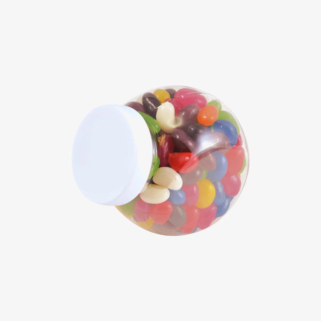 Logo Line Assorted Colour Mini Jelly Beans Container - Image 2