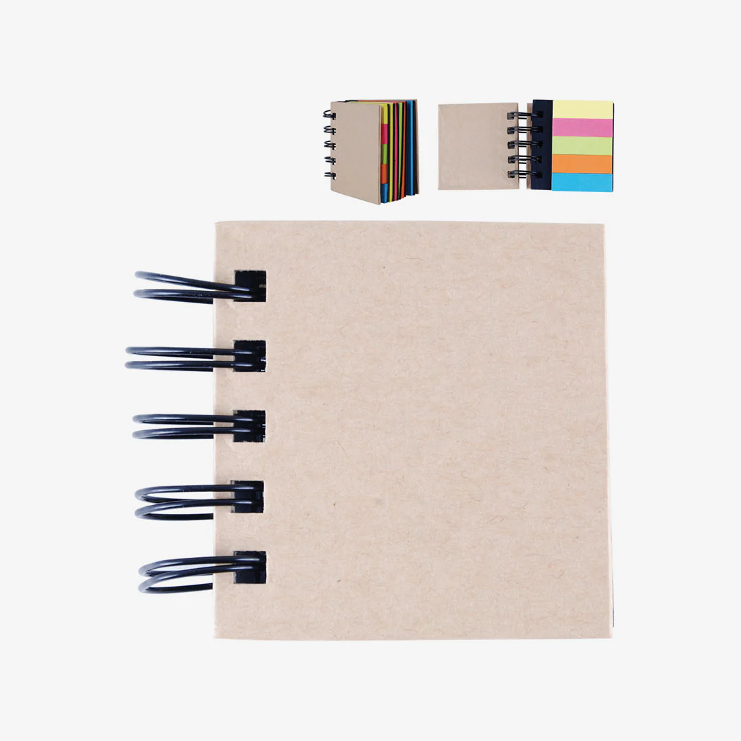 Logo Line Eco Codex Spiral Sticky Notes