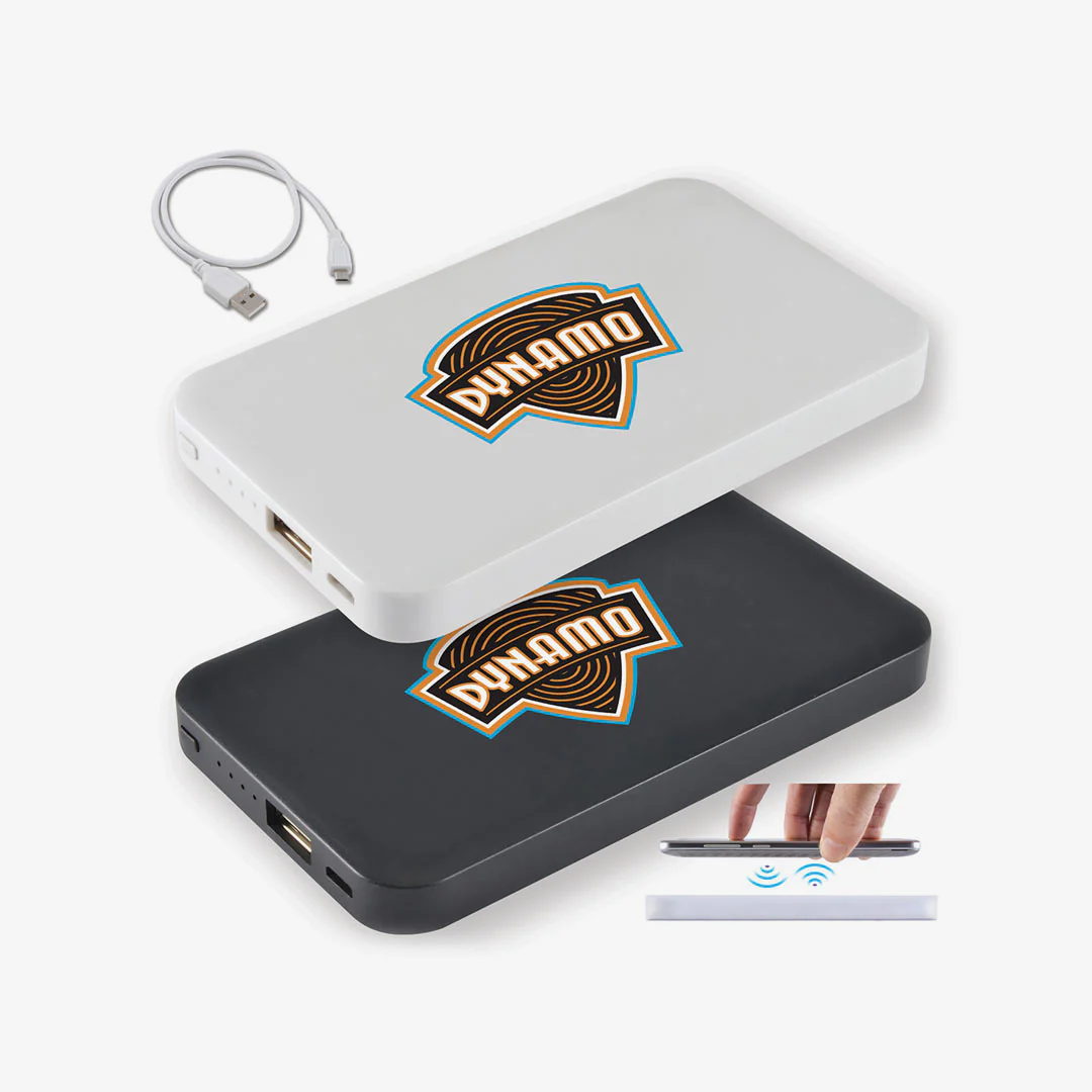 Logo Line Dynamo 4000 mAh Wireless Power Bank - Image 5