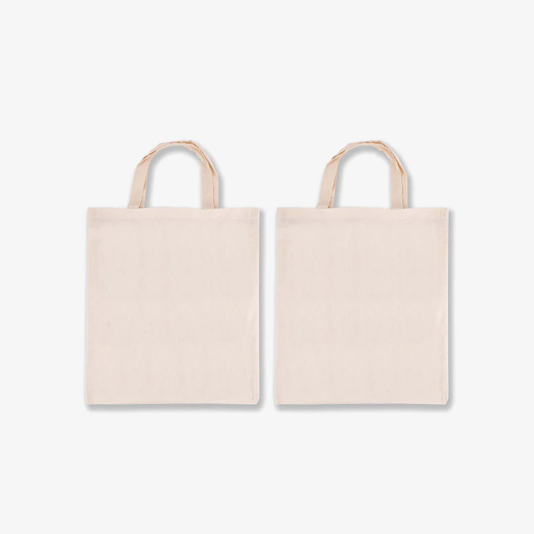 Logo Line Eco Calico Short Handle Bag - Image 2