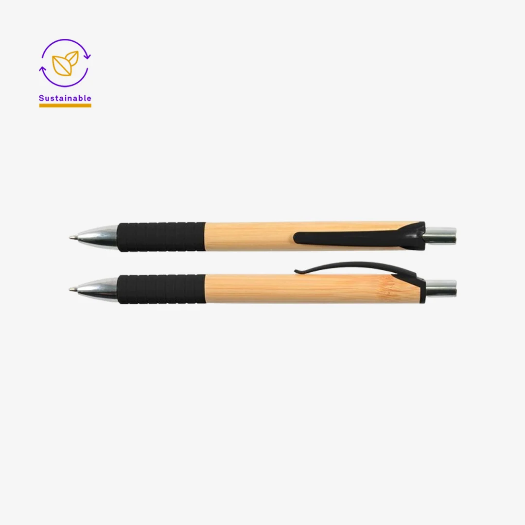 Logo Line Hornet Bamboo Pen - Image 12