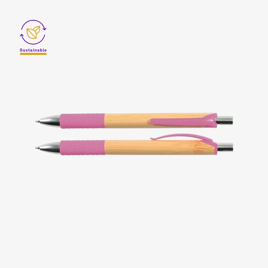 Logo Line Hornet Bamboo Pen - Image 6
