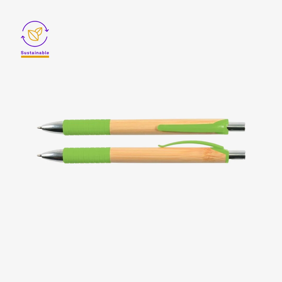 Logo Line Hornet Bamboo Pen - Image 7