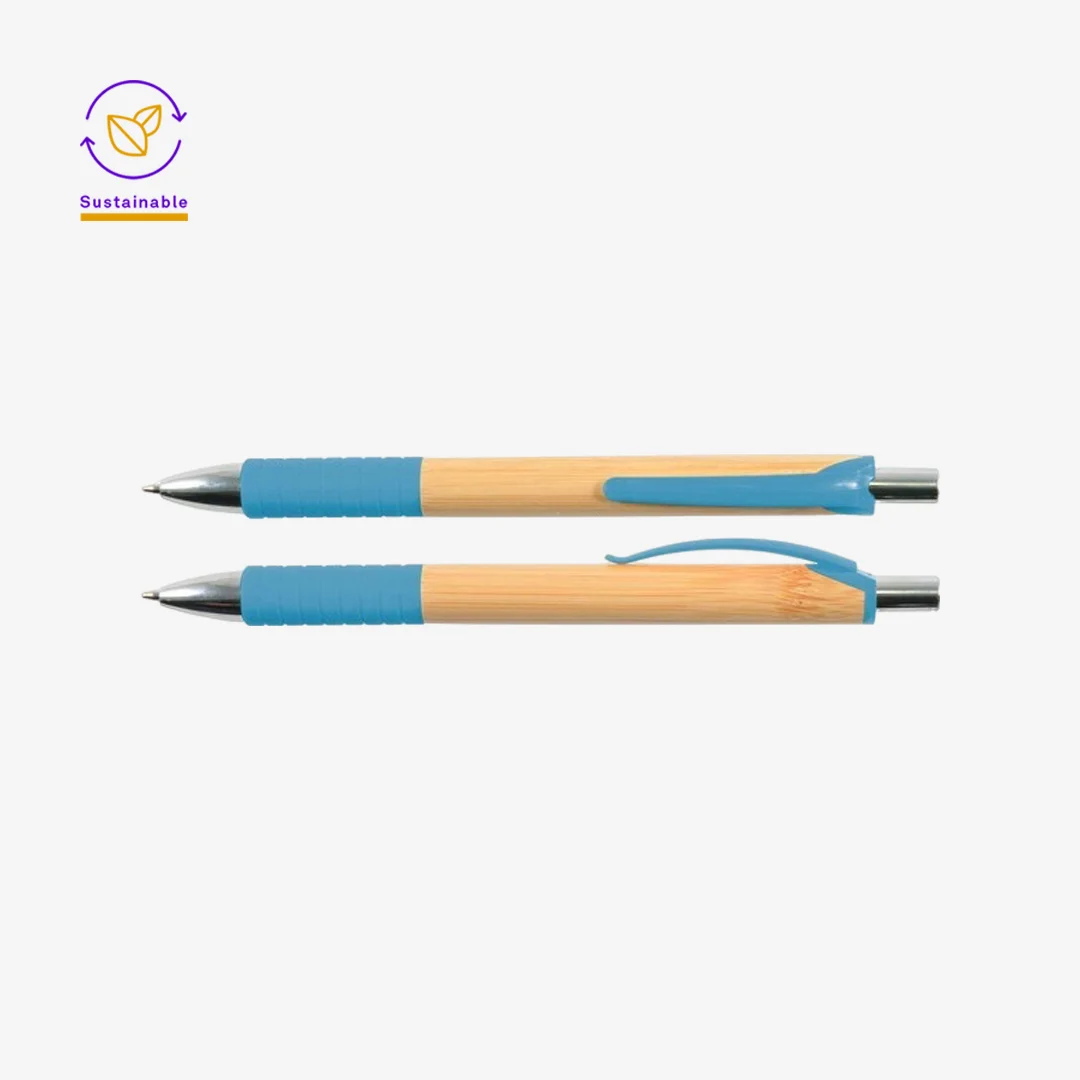 Logo Line Hornet Bamboo Pen - Image 9