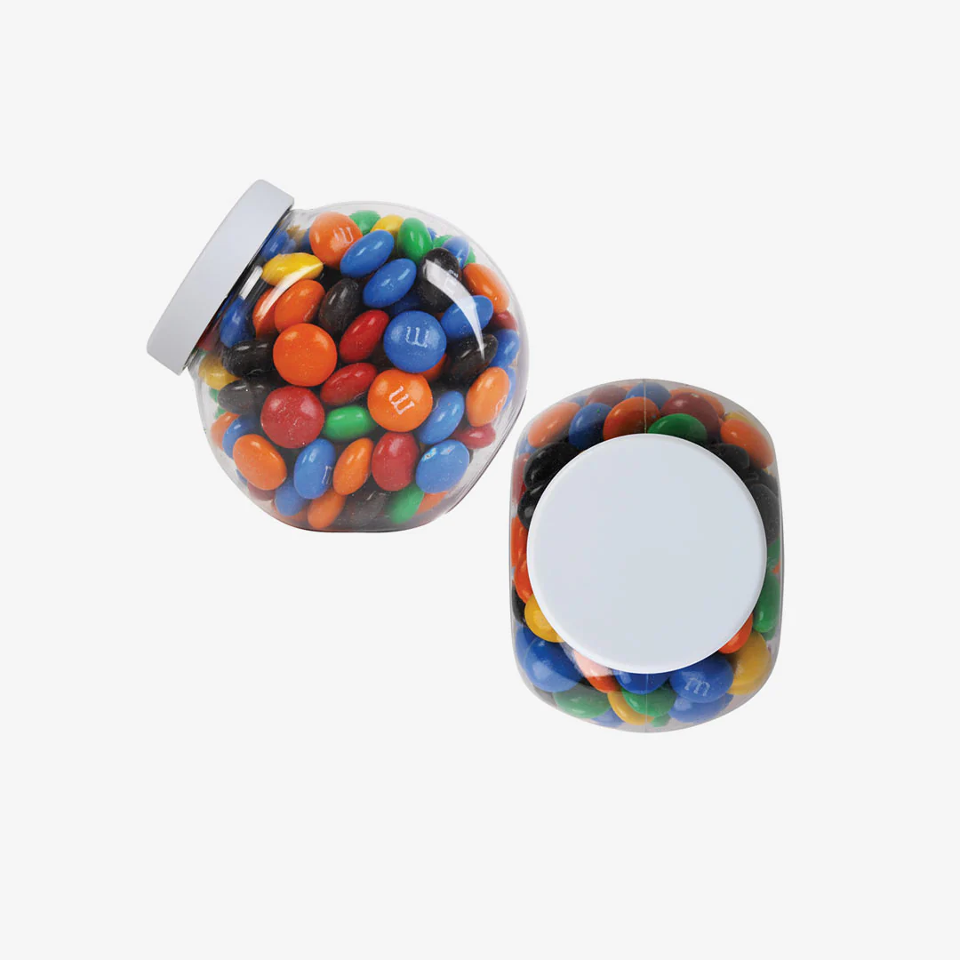 Logo Line 145g M&M's in Container
