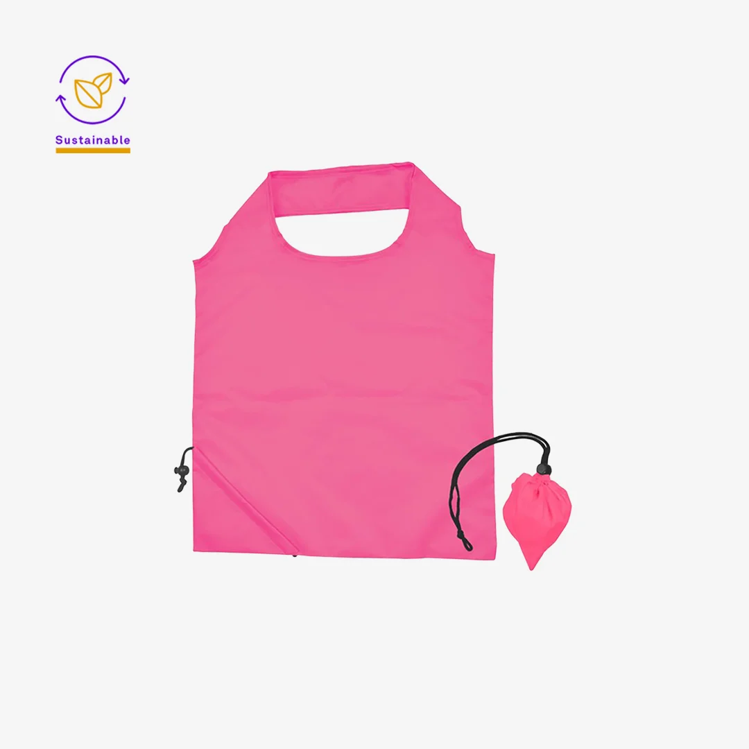 Logo Line Sprint Folding Shopping Bag - Image 5