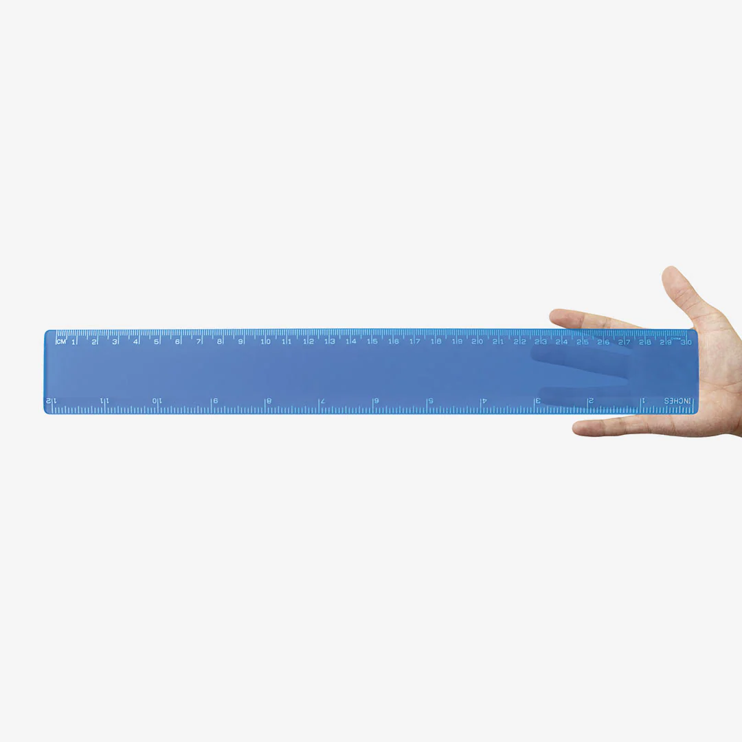 Logo Line Transparent 30cm Ruler - Image 2