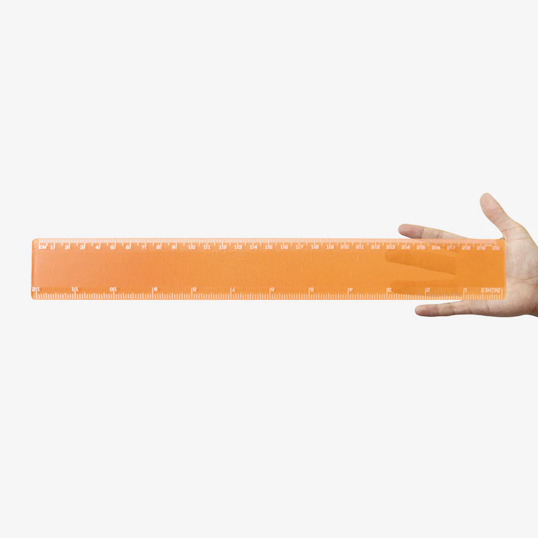Logo Line Transparent 30cm Ruler - Image 4