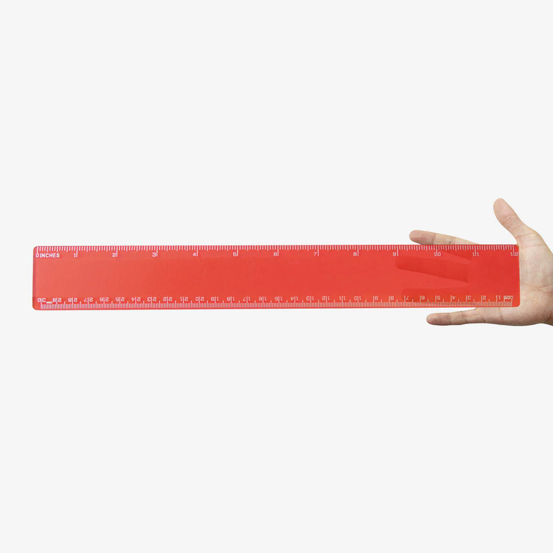 Logo Line Transparent 30cm Ruler - Image 6