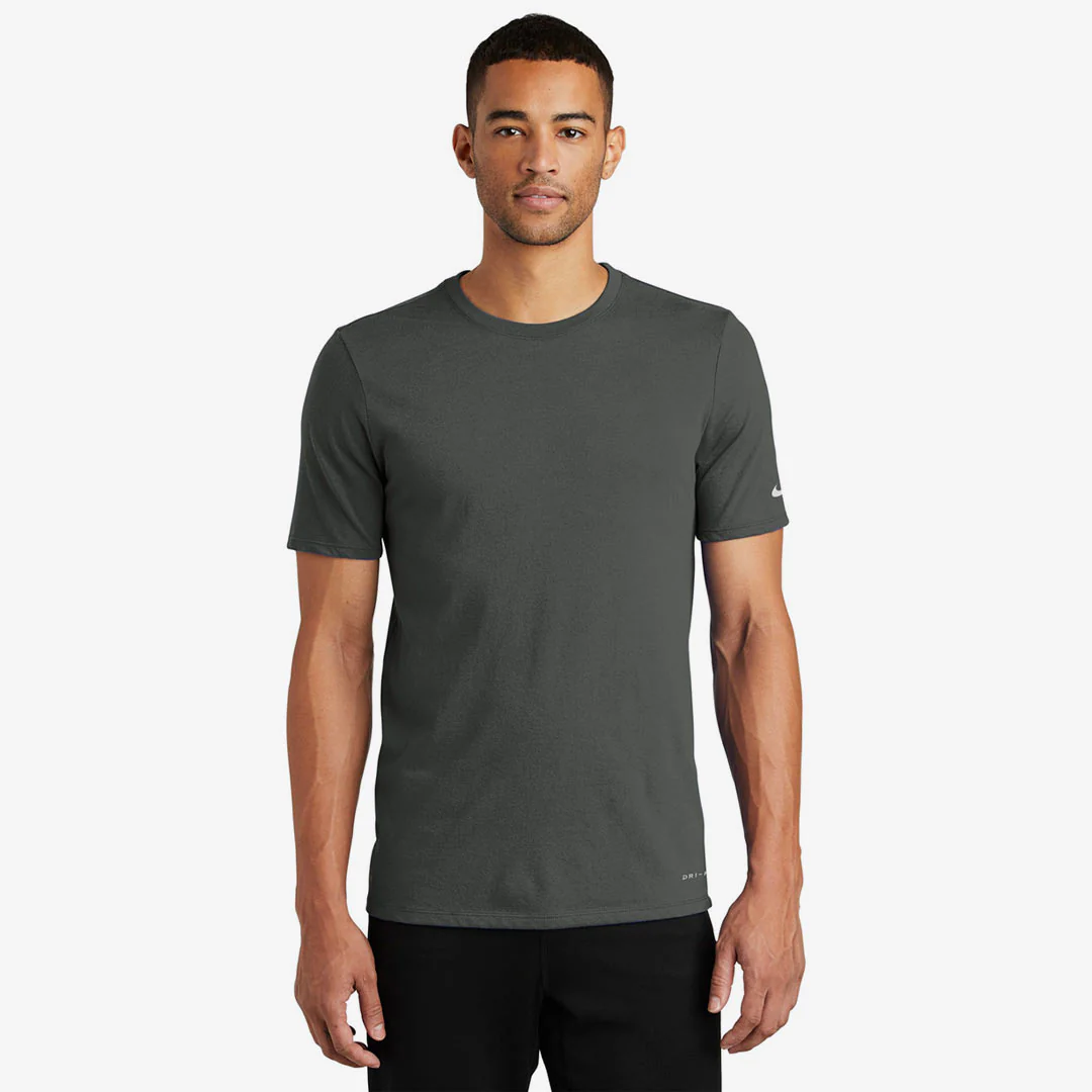 Nike Men's Dri-FIT Cotton/Poly Tee - Image 3