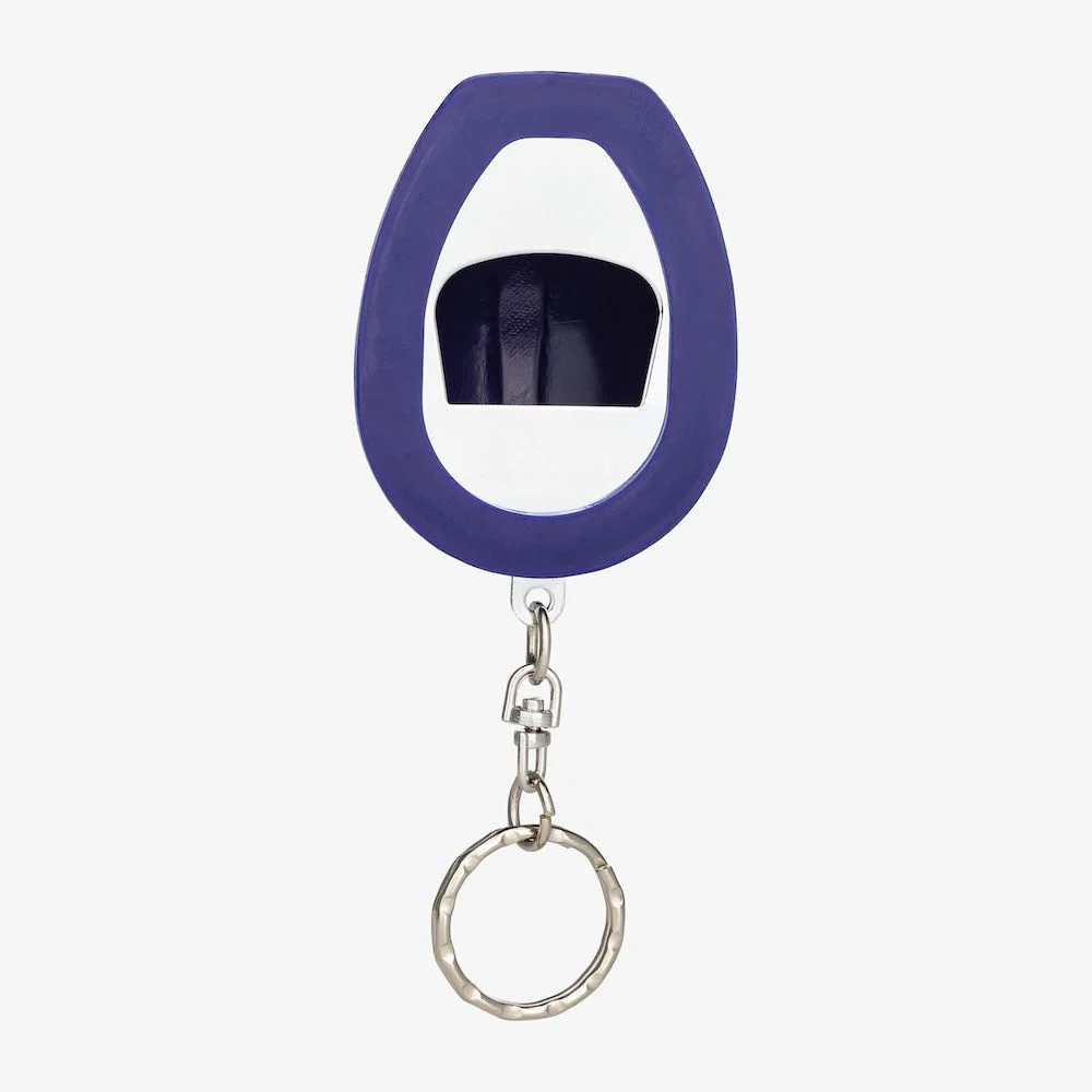 Hard Hat Bottle Opener Keyring - Image 2